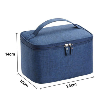 Travel Waterproof Portable Women Makeup Bag High Capacity Toiletries Storage zd