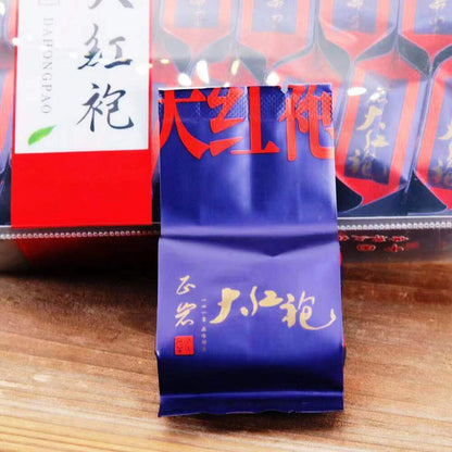 120g Spring Dahongpao Oolong Black Tea 2021 Wuyi Mountain Da Hong Pao Rock Tea