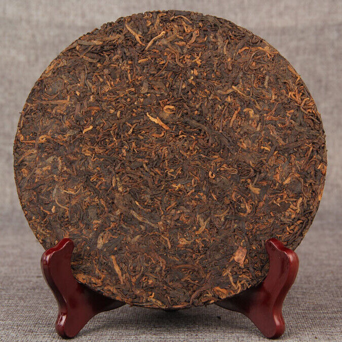 Natural 100g Ripe Pu'er Tea Menhai Ancient Tree Puerh Tea Chinese Golden Bud Tea