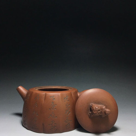 vintage chinese yixing purple clay teapot zisha ceremony teaware collection rare