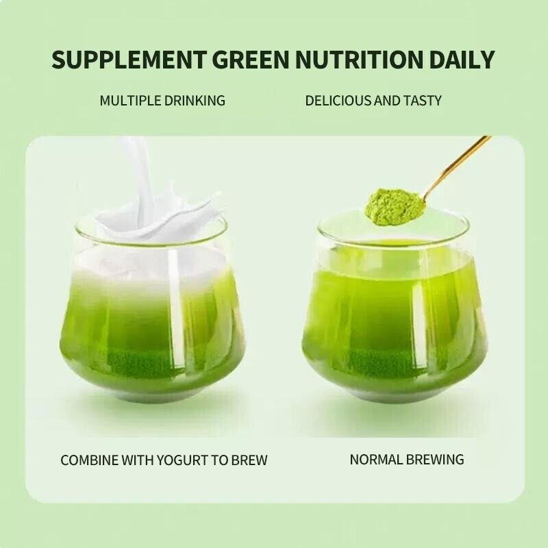 15 pcs Barley Grass Powder Wheat Juice 1000 Mesh Solid Drink Barley Grass