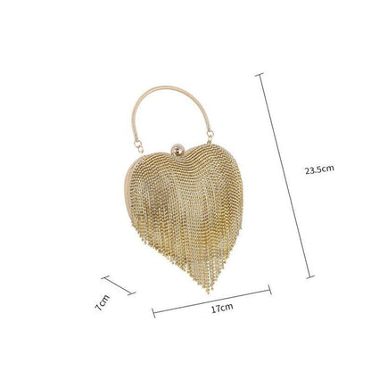 Rhinestone Evening Bag Clutch Womens Diamond Banquet Clutch Wedding Bridal Prom
