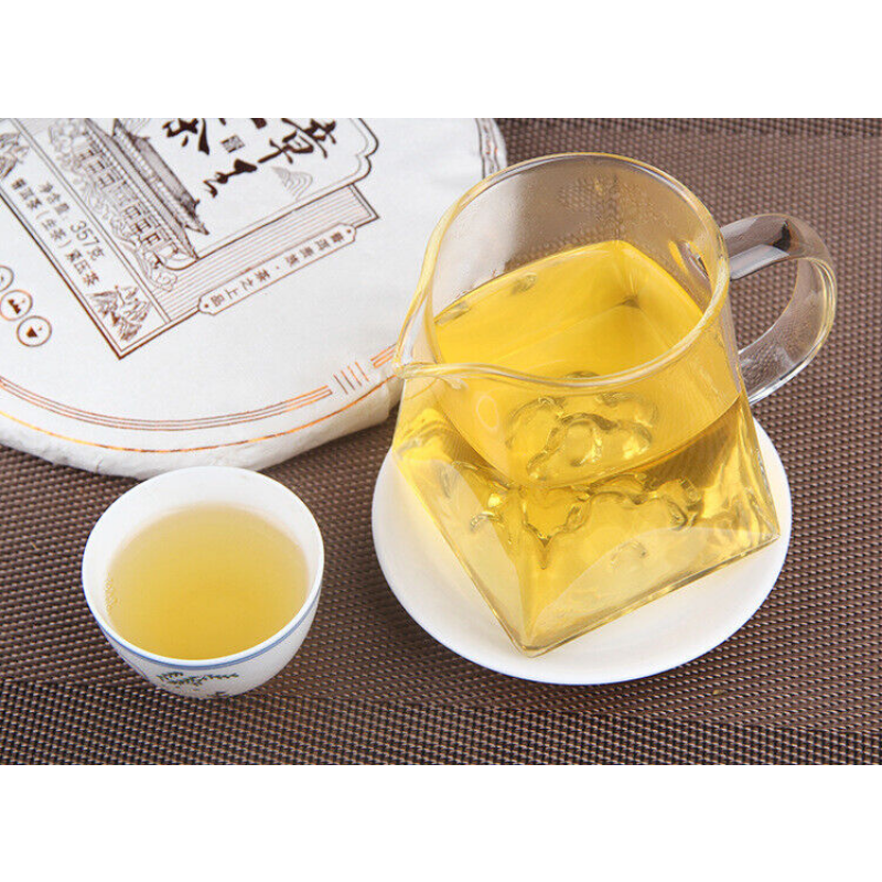 Banzhang Tea King Puerh Tea Lanxiang Green Tea 357g Old Tree Tea Bulang-