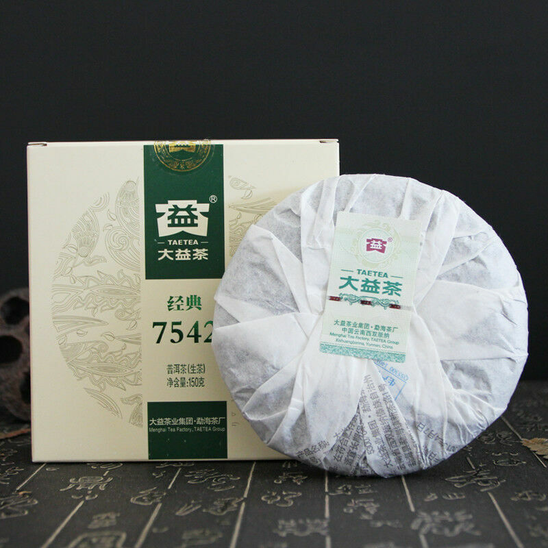 Classical 7542 * 2018 Yunnan Menghai Dayi Raw Puer Tea 150g Shen Pu-erh 1801