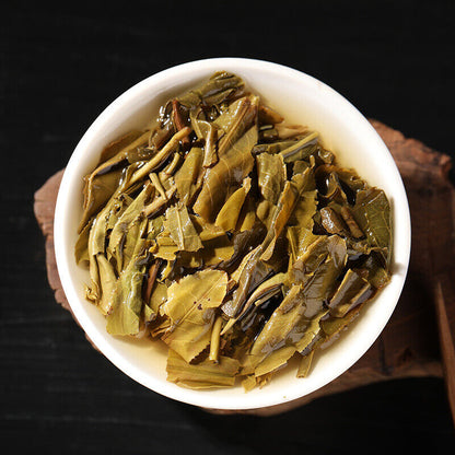 100g*5Tea Cake Brown Mountain Qiao Mu Ancient Tree First Spring Tea Cake