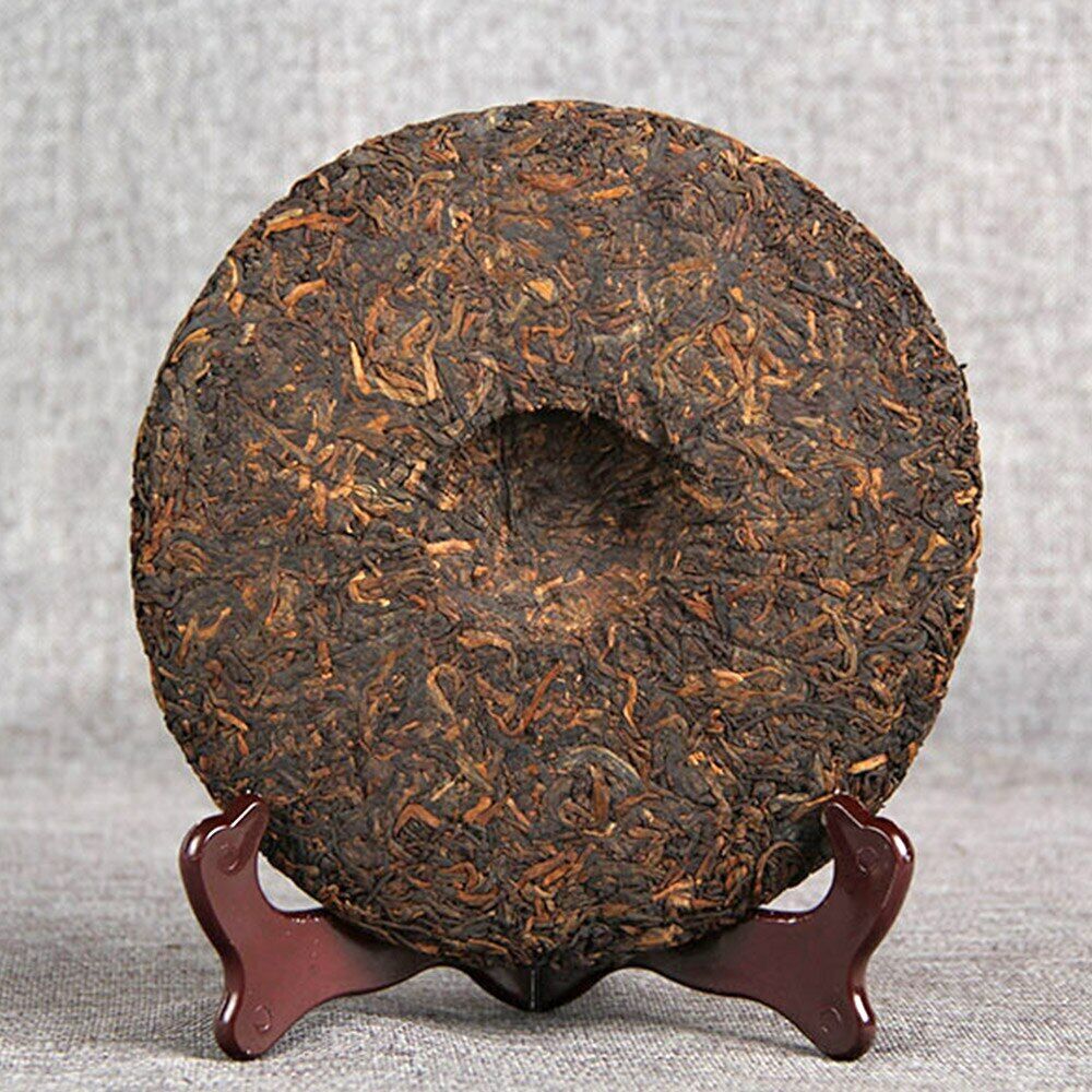 2017 Old Tree Pure Material Ripe Puerh Tea Iceland Golden Bud Shu Puer Tea 357g