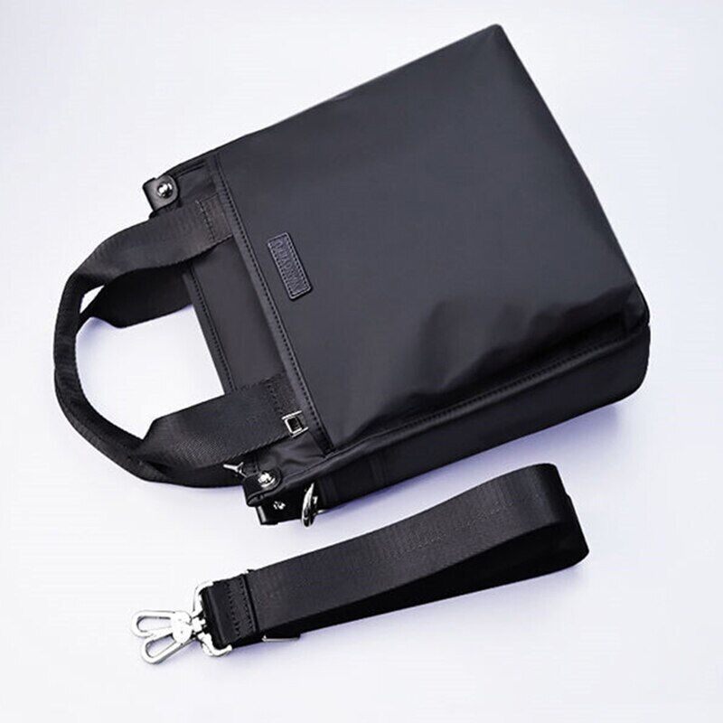 Men's Shoulder & Messenger Bag Oxford Cloth Material British Casual Style