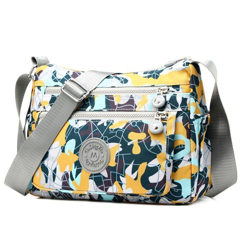 Waterproof Oxford Shoulder Bag Rural Style Fashion Large Crossbody Bag Messenger