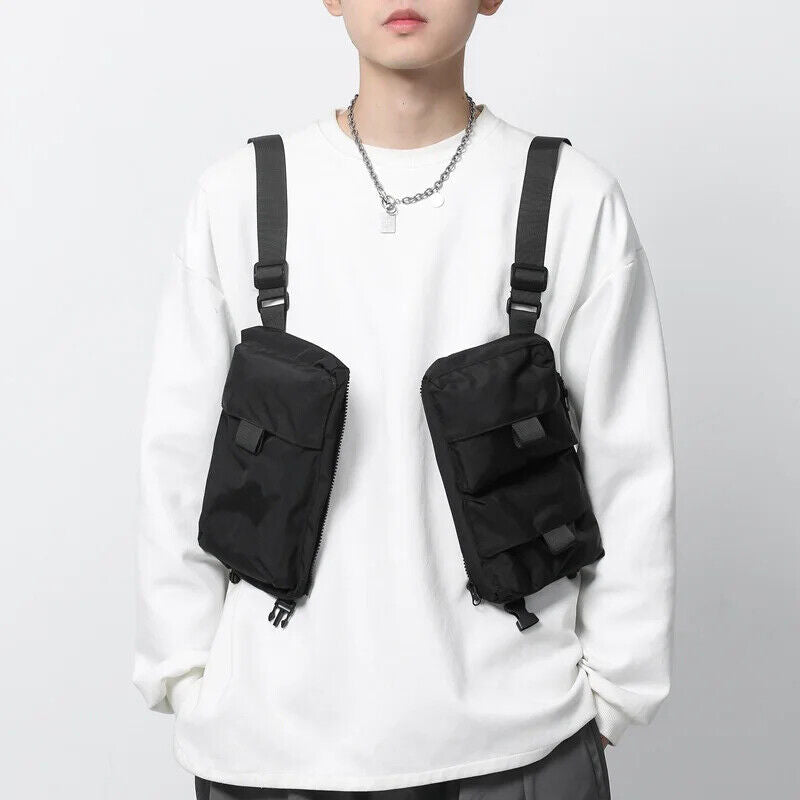 Unisex Chest Rig Tactical Chest Bags Bullet Bag Vest Bag Tactics Waist Pack