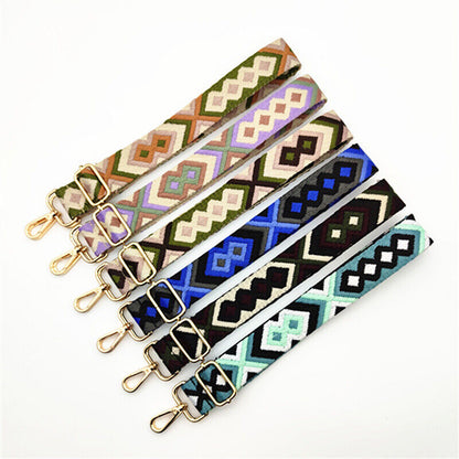 Ethnic Style Bag Belt Casual Shoulder Handbag Accessories Bag Handle Bag Strap