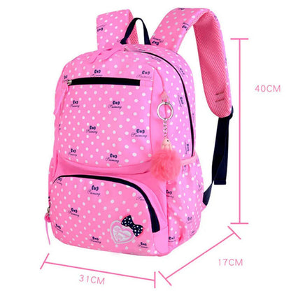 3pcs/set School Bag Backpacks Schoolbag Kids Children Girls Bag Student