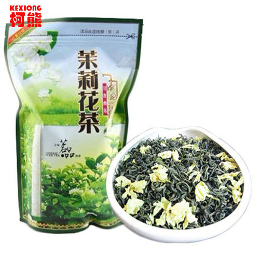 250g New Organic Jasmine Tea Flower Tea Blooming Herbal Green Tea Molihua Tea