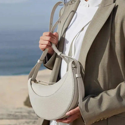 Winter Women's Shoulder Bag Leather Bag Hundred High Quality Saddle Bag