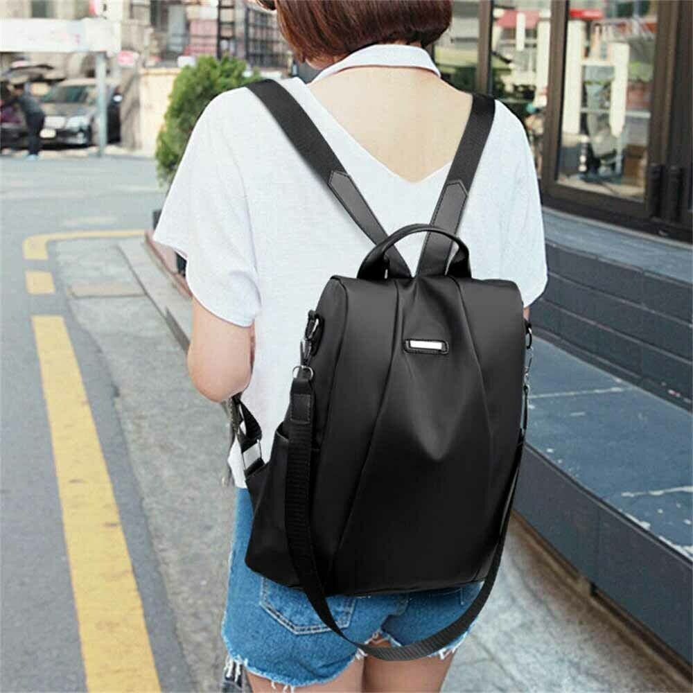 Women Anti-theft Travel Waterproof Oxford Cloth Rucksack Backpack Shoulder Bags