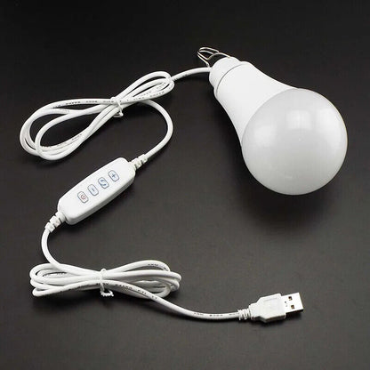 Reading Night Lamps USB LED Bulb Light Portable Outdoor Camping Home Lighting 5V