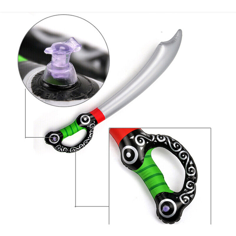 Inflatable Pirate Cutlass 70CM Sword Toy Loot/Party Bag Fillers Wedding/Kidst1