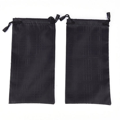 10 pcs Sunglasses Bag Soft Waterproof Cloth Glasses Pouch Sunglasses -ca
