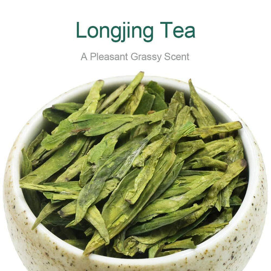 Organic Longjing Tea Dragonwell Green Tea First Grade 113g