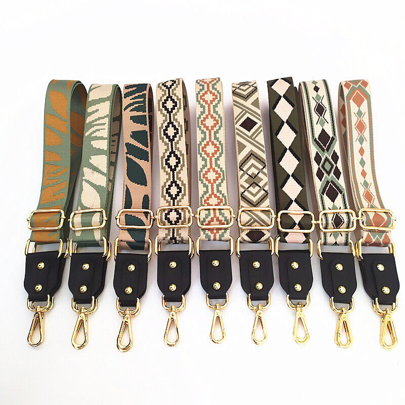 Adjustable Bag Shoulder Strap CrossBody Canvas Replacement For Handbag Handle US