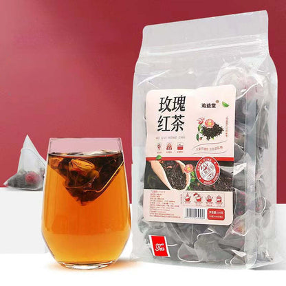 150g Chinese Flower Black Tea New Rose Black Tea Afternoon Teatime Healthy Drink