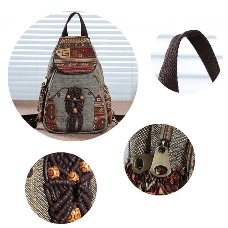 Backpack Women's Canvas Backpacks Bag Female Travel Backpack
