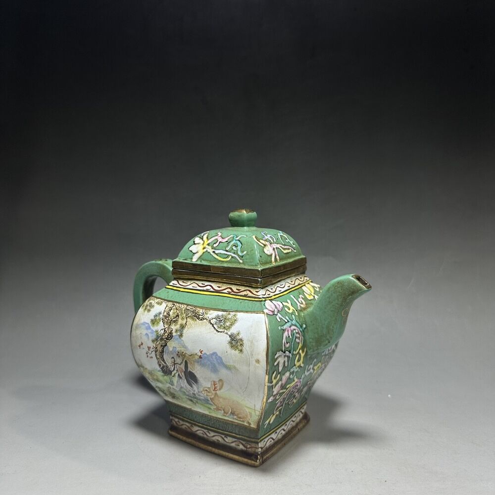 vintage chinese yixing purple clay teapot zisha ceremony teaware collection rare
