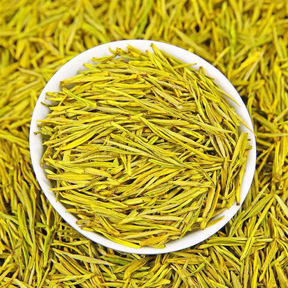 ZheJiang Anji White Tea Super Golden Bud Gold Leaf longjing green tea