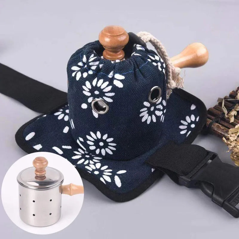 Ma Wen Moxibustion Pot Stainless Steel Moxibustion Box 马氏温灸罐 不锈钢艾灸盒