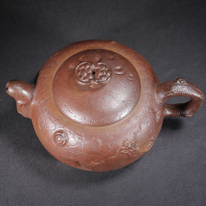 Vintage Chinese Yixing Purple Clay Teapot Zisha Ceremony Fashion Gift Teaware