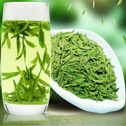 100g Top Grade West Lake Longjing Tea Spring Green Tea Dragon Well Tea Long Jing