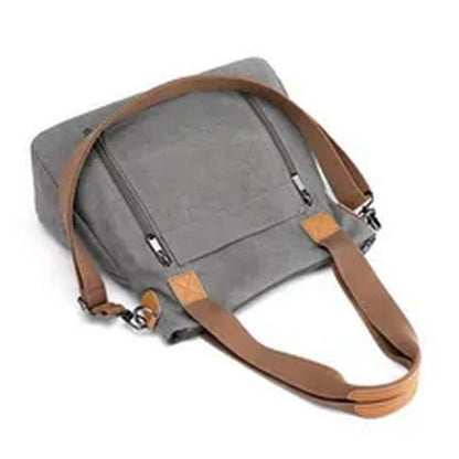 Canvas Shoulder Bag Fashion Large Capacity Crossbody Purse Polyester Handbags