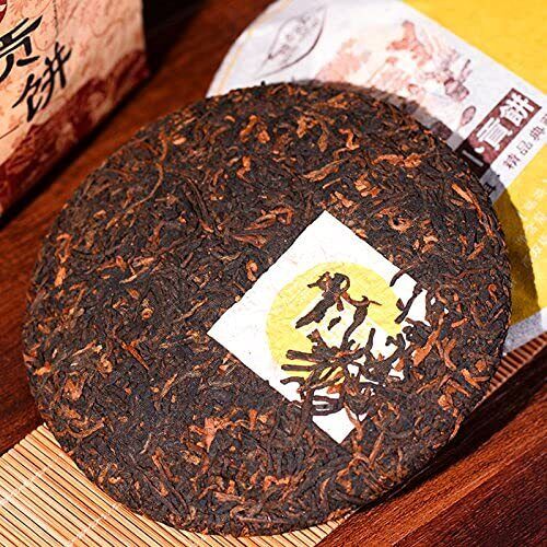 2014yr Yunnan Menghai Ripe Puerh Tea Cake-Cook Pu erh Tea Cake Shu Puer Tea 500g