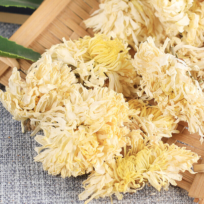 Featured White Chrysanthemum 100% Organic Healthy Herbal Tea 250g /500g 白菊花