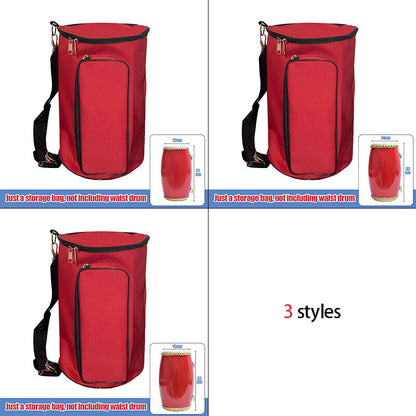 Waist Drum Bag Adjustable Strap Drum Backpack Musical Instrument Parts