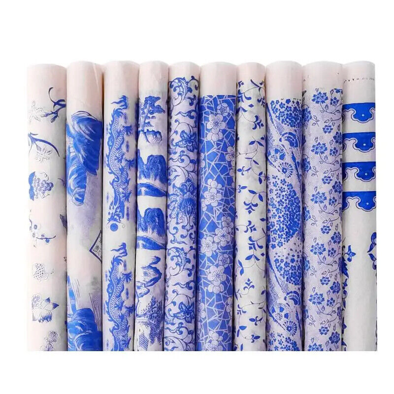 Ceramic Clay Transfer Paper Underglaze Colored Flower Decal Pottery Tool 47x35cm