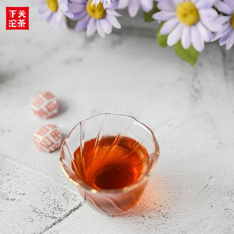 XIAGUAN Brand Wei Tuo Pu-erh Tea Mini Tuo Cha 200g Ripe Puer Tea Shu Tuocha