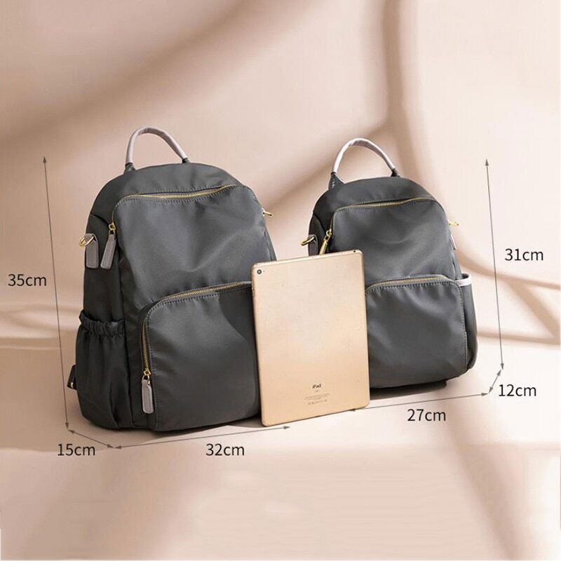 Women Backpack Oxford Cloth Lady Travel Leisure Canvas Bag Girl Schoolbag