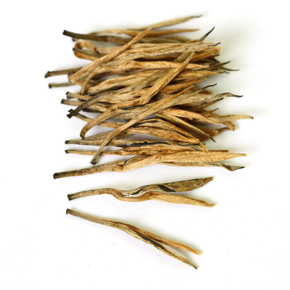 100g GOARTEA Nonpareil Supreme Black Tea Fengqing Dian Hong Golden Buds Needles