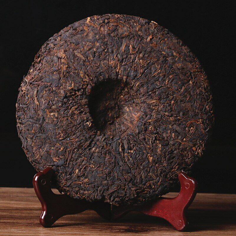 357g 2006 Menghai Qizi Cake Shu Puer Tea Fuhai 7576 Ripe Puer Tea