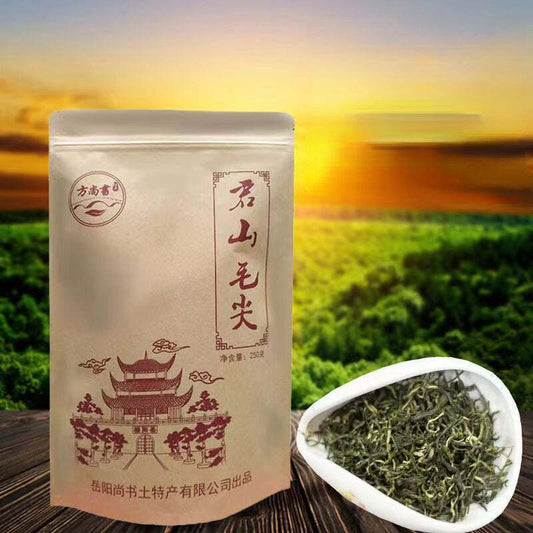 250g Junshan Maojian Green Tea Bag Package Loose Leaf Organic Chinese Green Tea