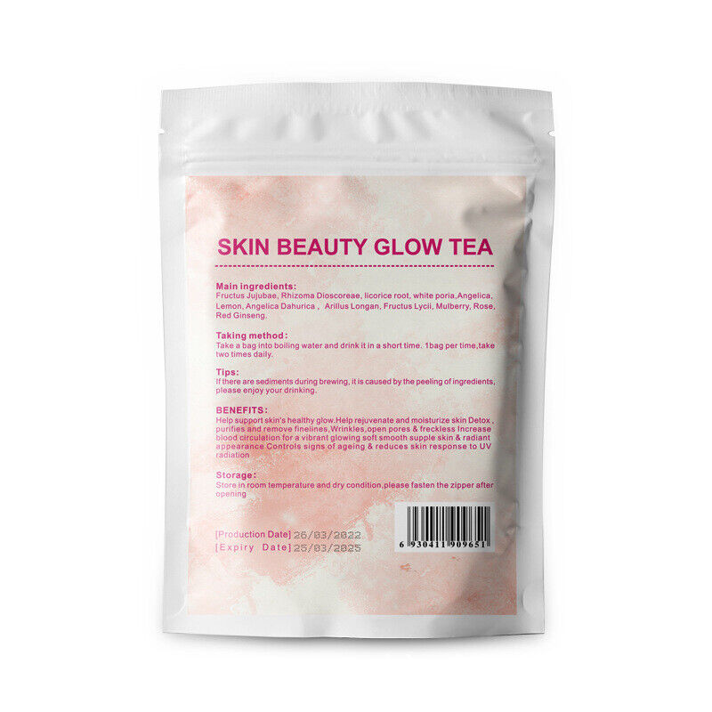 Skin Beauty Glow Tea Whitening Skin Herbal Tea 3g*21 bags