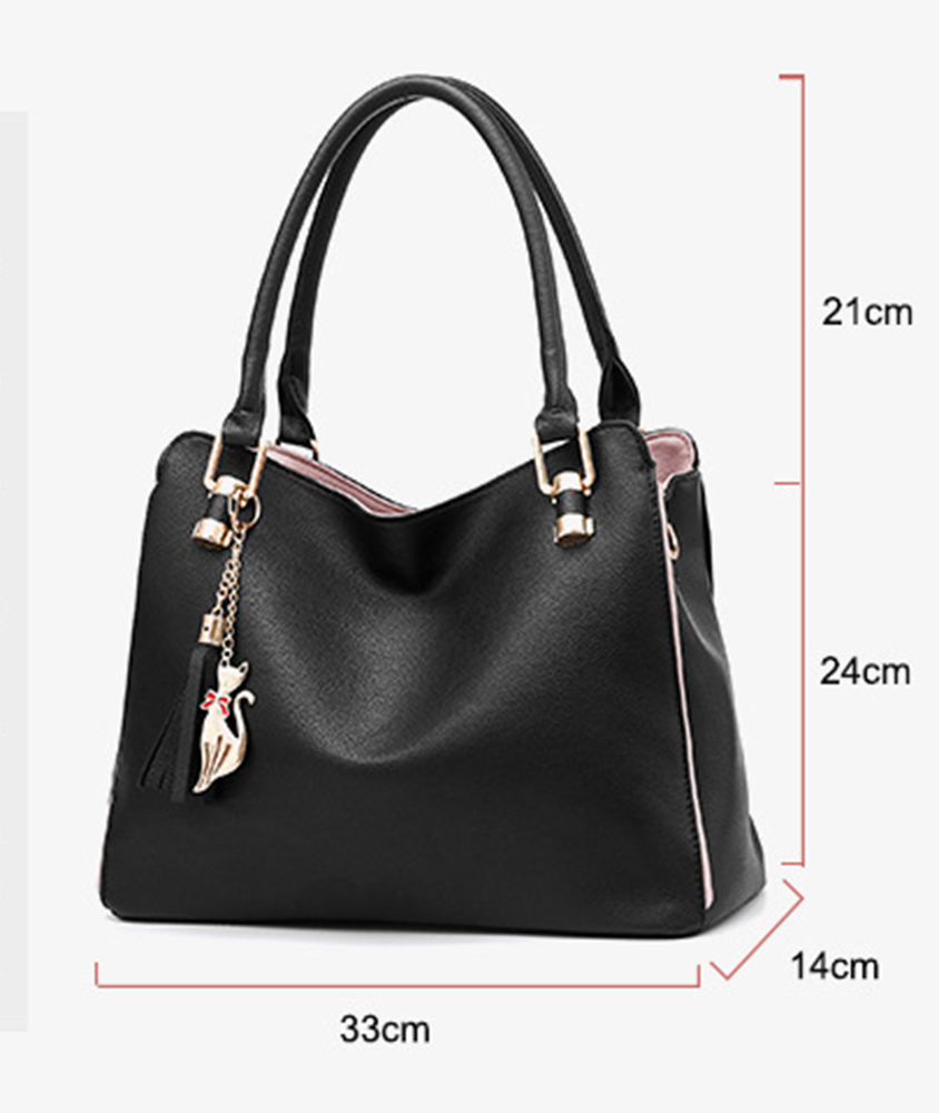 Leather Handbags Shoulder Messenger Crossbody Satchel Ladies Purse Tote