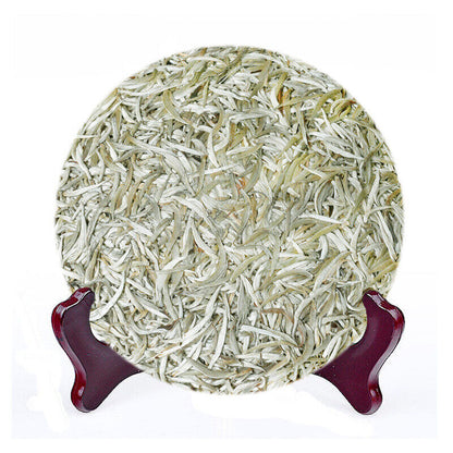 Yunnan Jinggu White Tea Cake, Silver Needle White Haoyin Tea, Uncooked-