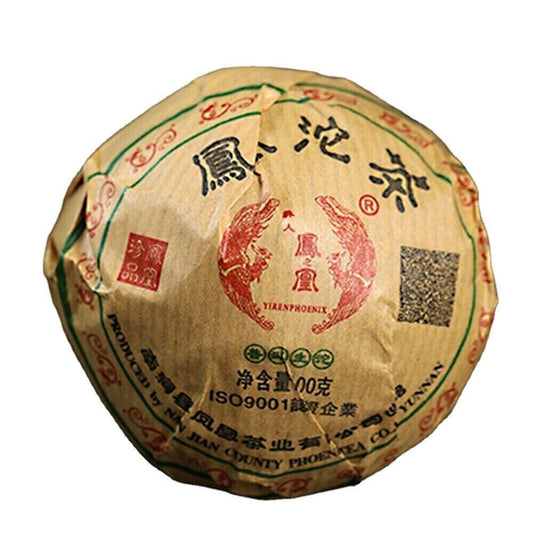 100g Chinese Sheng Pu Erh Tea Yunnan Yi Ren Phoenix Tuo Cha Raw Puer Healthy