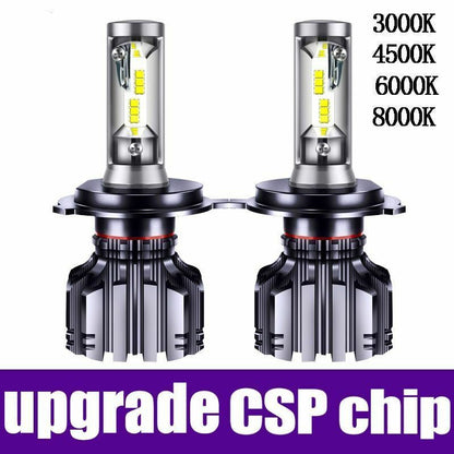Car Headlight H4 LED Lamp H7 H11 H8 9006 9005 HB4 H1 H3 HB3 CSP 4500K 50W 6000LM