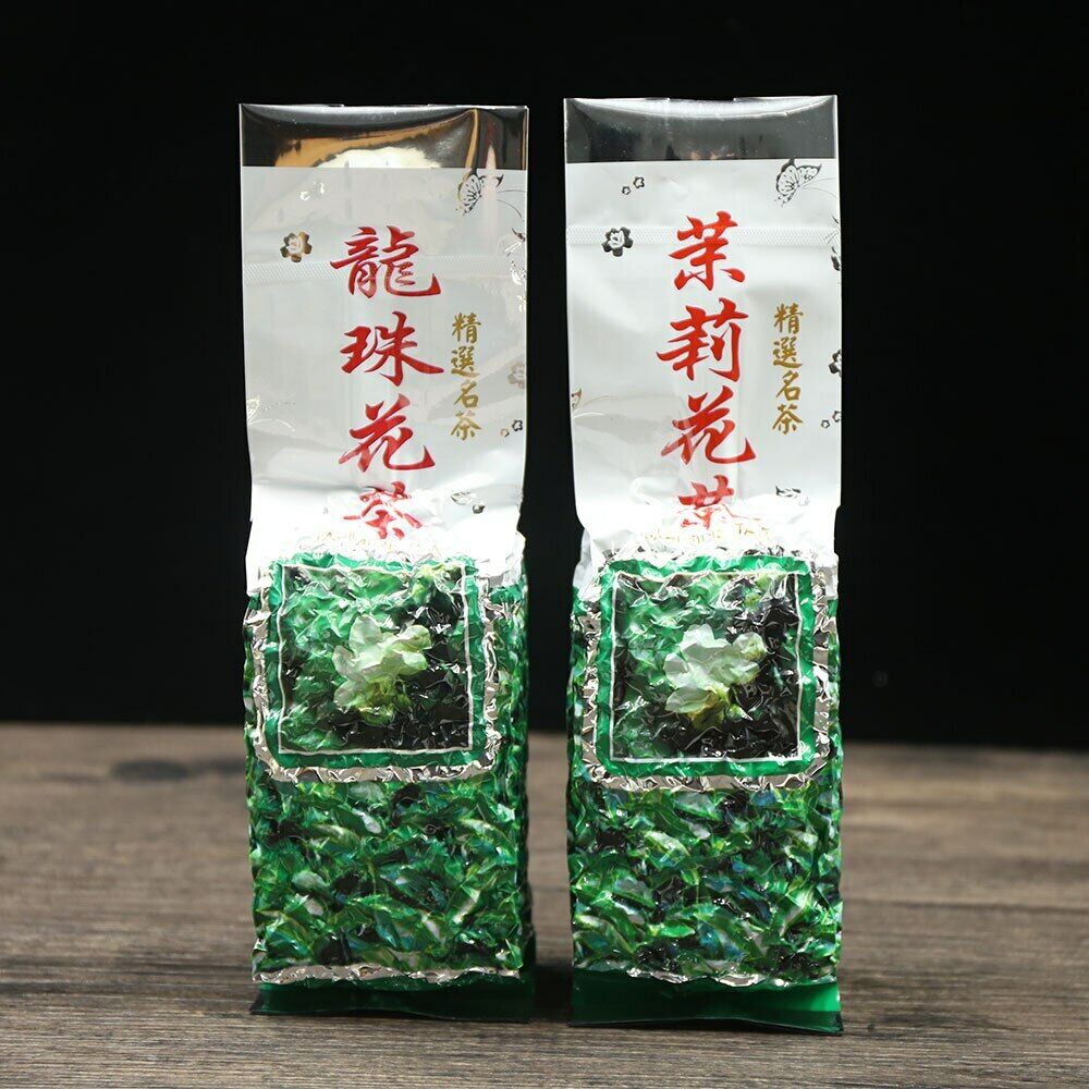 2023 Jasmine Flower Tea Natural Jasmine Pearls Fresh Dragon Pearl Green Tea