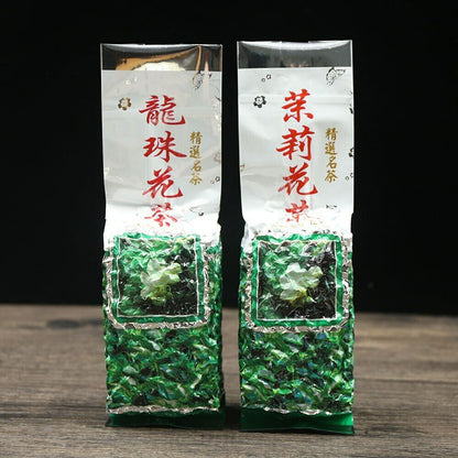 2023 Jasmine Flower Tea Natural Jasmine Pearls Fresh Dragon Pearl Green Tea