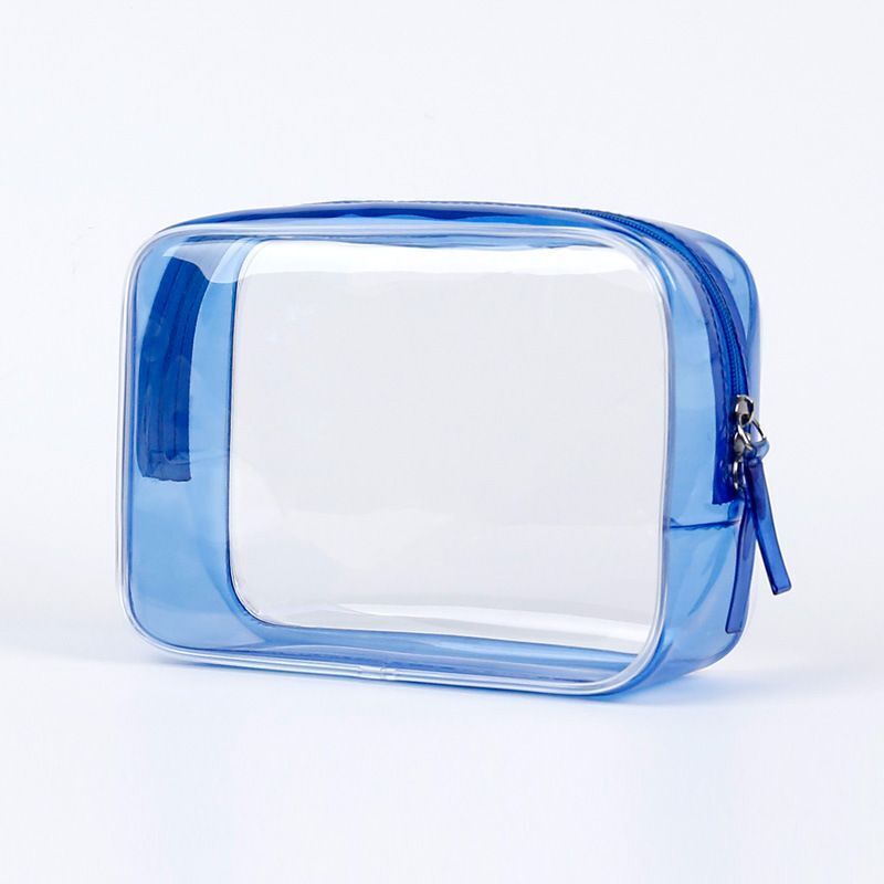 Transparent Cosmetic Bag Travel Organizer PVC Waterproof Clear Makeup Case Pouch