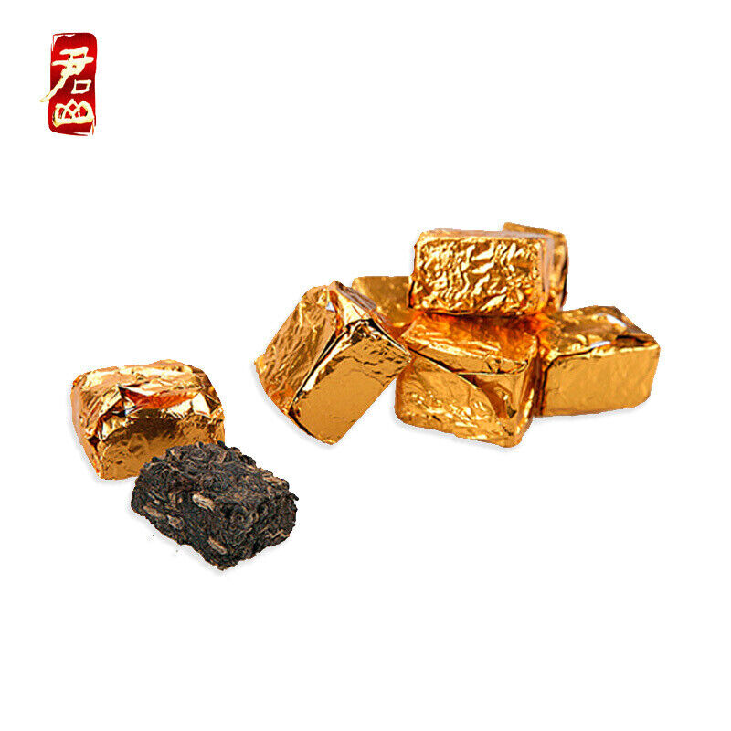 JUNSHAN Jun Shan Huang Cha China Yellow Tea Mini Gold Brick Pressed 50g Box