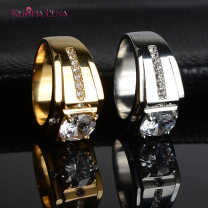 Anillos De Tungsten En Oro 10k Sortijas De Hombre Regalos Joyeria Fina Alianzas